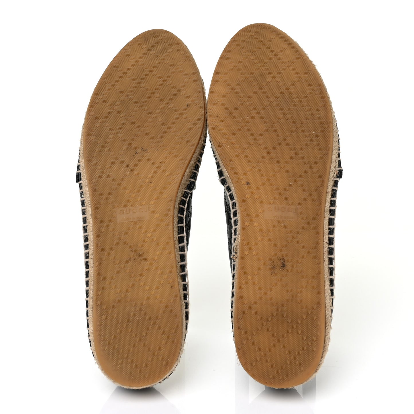 Microguccissima Signature Espadrilles 39.5 Black