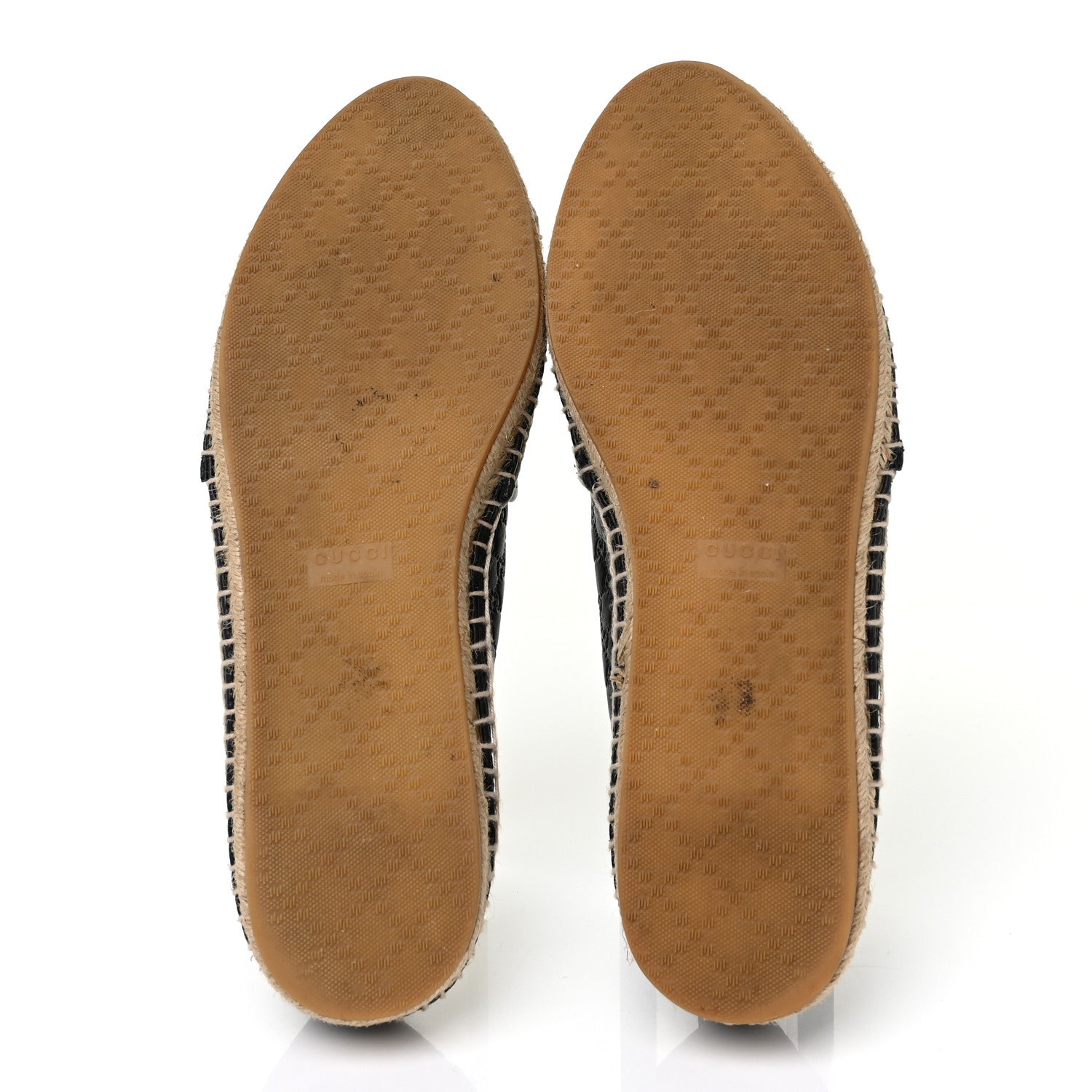 Gucci Microguccissima Signature Espadrilles 39.5 Black 5 of 8