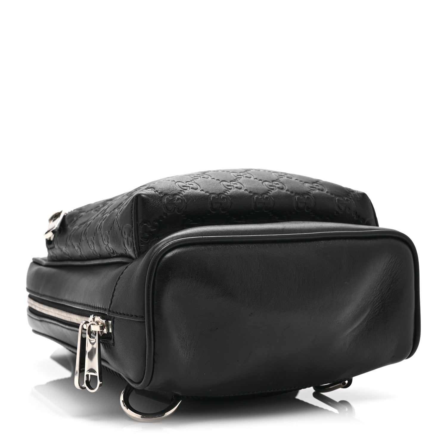 Gucci Guccissima Sling Backpack Black 4 of 11