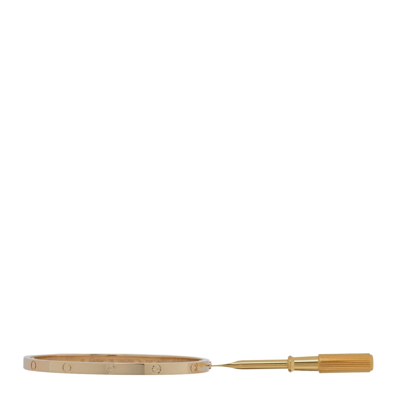 Cartier 18K Yellow Gold Small LOVE Bracelet 16 6 of 6