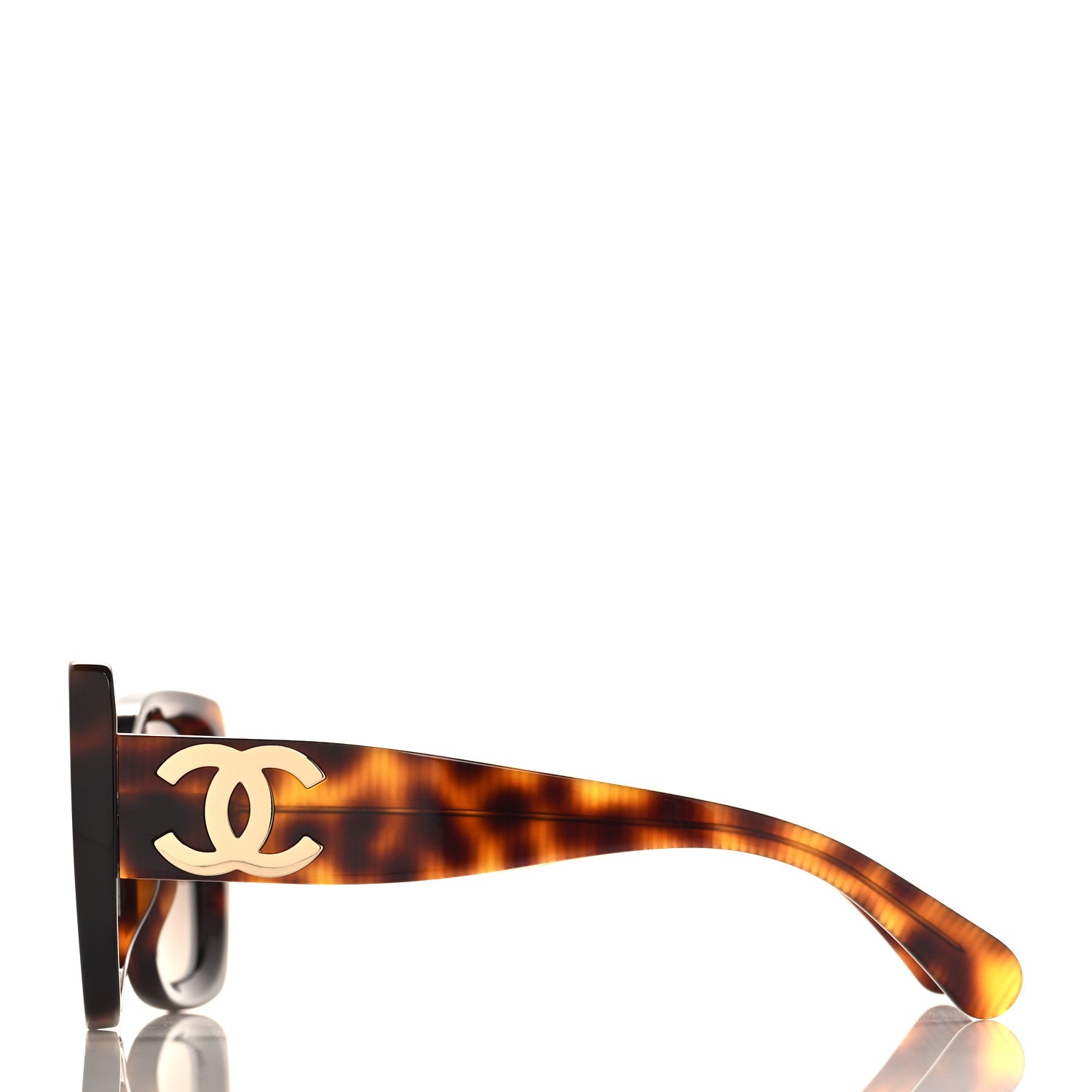 Chanel Square Polarized CC Sunglasses 5494-A Tortoise Brown 3 of 7