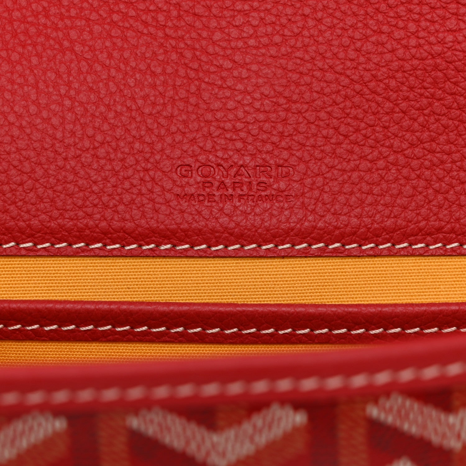 Goyard Goyardine Belvedere II PM Messenger Bag Red 6 of 9