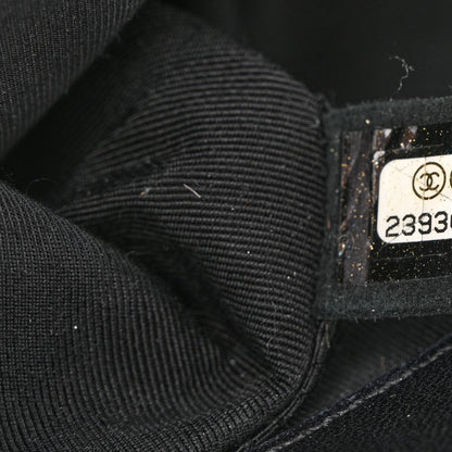 Chanel Lambskin Pleated Medium Boy Flap Black 7 of 14