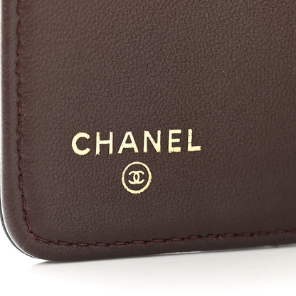 Chanel Lambskin Quilted Medium Agenda Cover Black 6 of 11