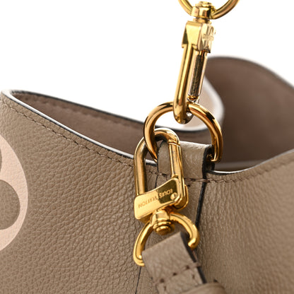 Louis Vuitton Empreinte Monogram Giant Neonoe MM Tourterelle Creme 12 of 13