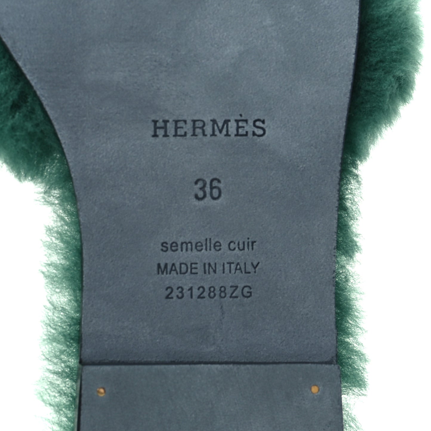 Woolskin Oran Sandals 36 Vert Anglais