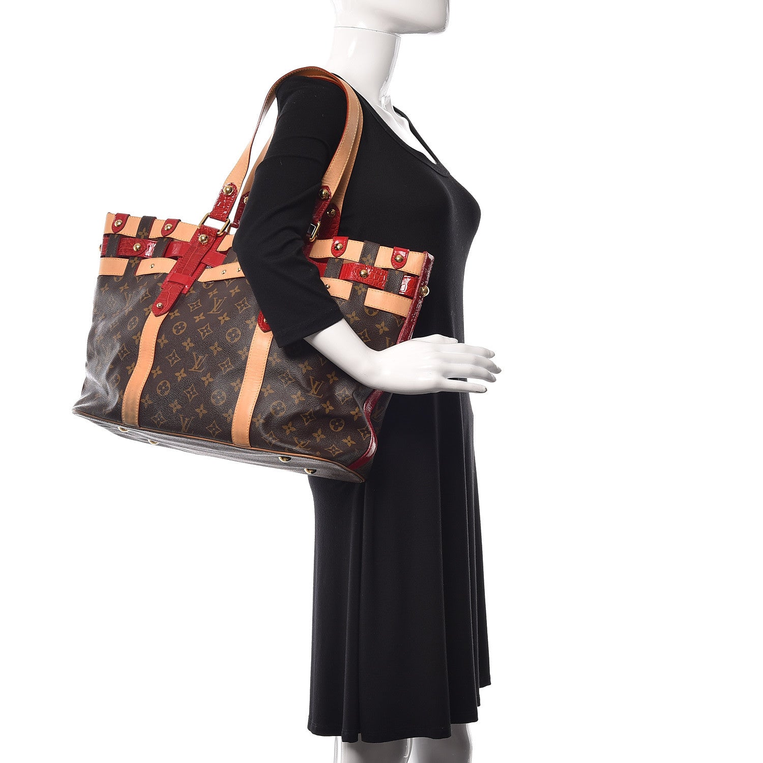 Louis Vuitton Monogram Salina MM Rubis 2 of 25