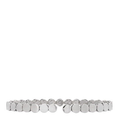 John Hardy Sterling Silver Diamond Narrow Palu Dot Cuff Bracelet 2 of 3