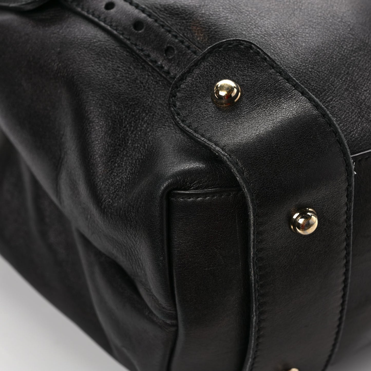 Calfskin Medium Pelham Shoulder Bag Black