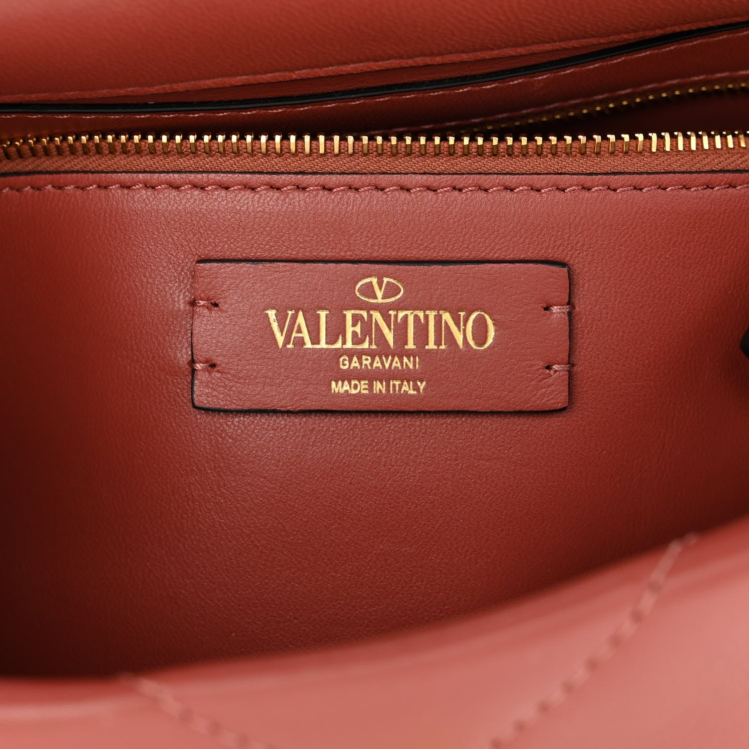 Valentino Garavani Nappa Medium Roman Stud Shoulder Bag Gingerbread 6 of 9