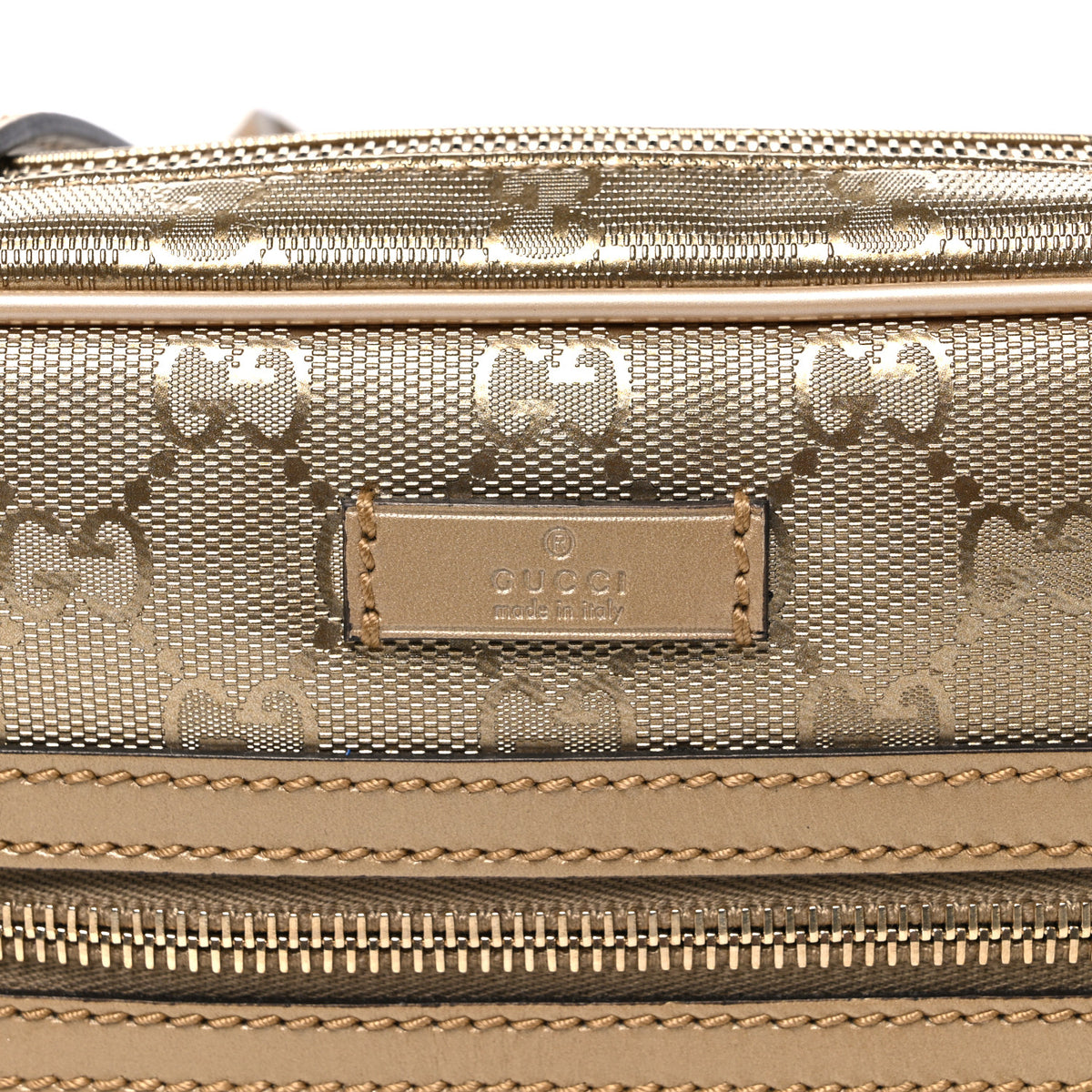 Imprime Monogram Small Shoulder Bag  Champagne