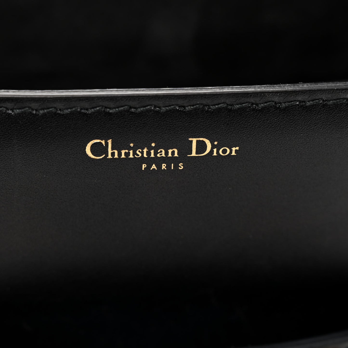 Smooth Calfskin Dio(r)evolution Flap Clutch Black