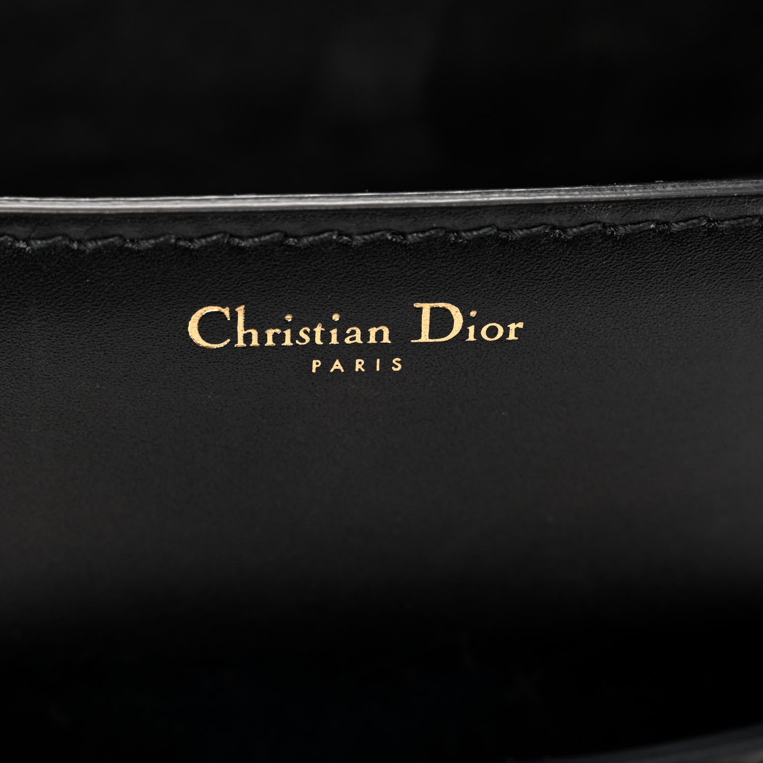 Christian Dior Smooth Calfskin Dio(r)evolution Flap Clutch Black 6 of 9