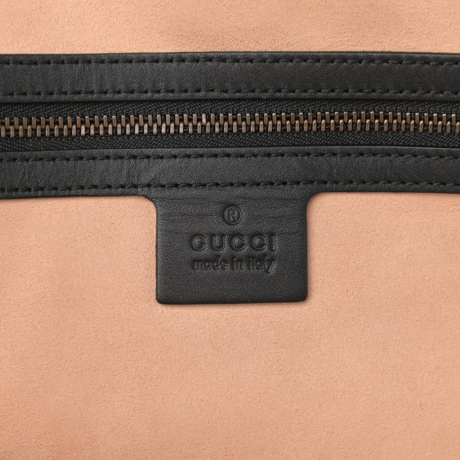 Gucci Suede Ophidia Large Re(Belle) Top Handle Bag Nocciola Black 6 of 13