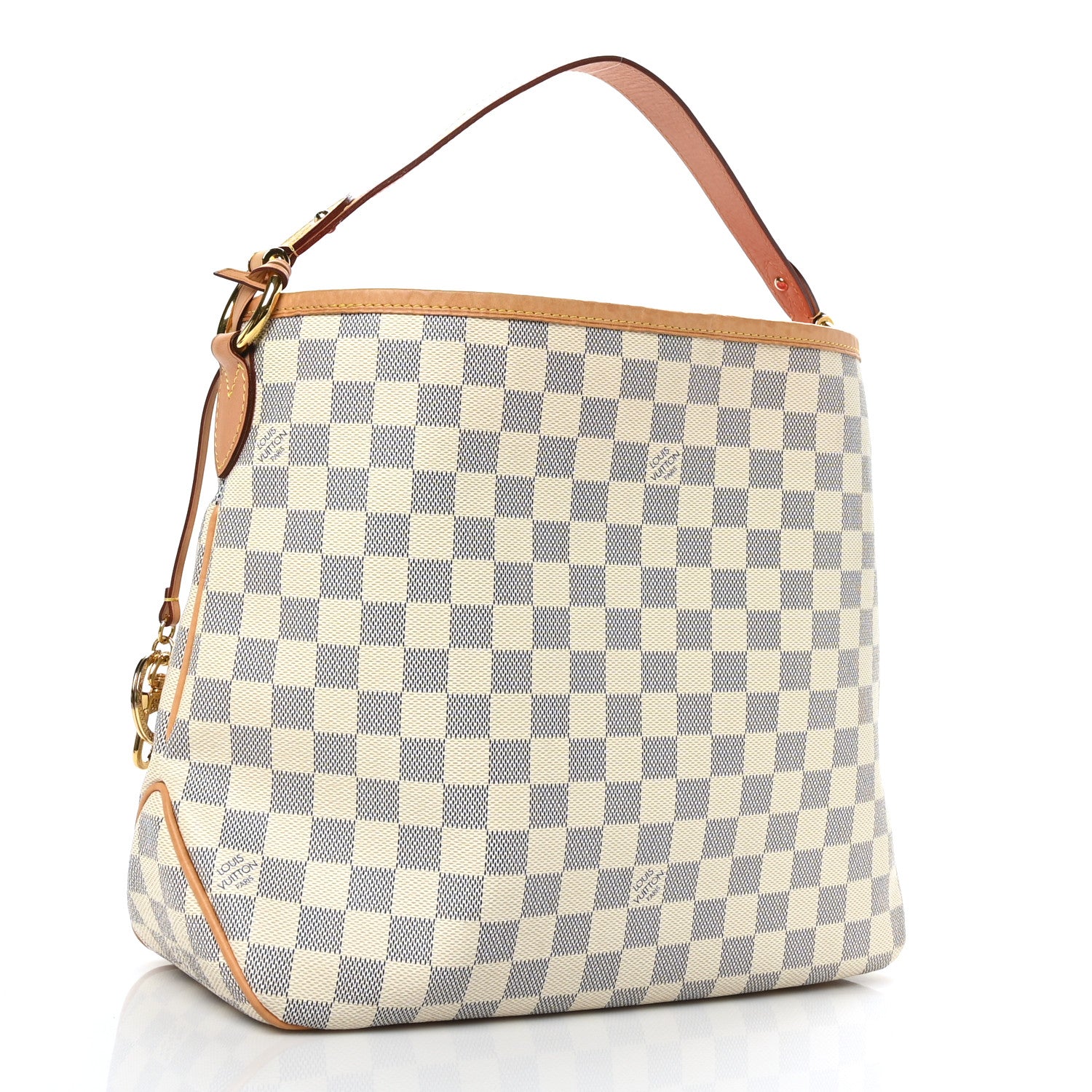 Louis Vuitton Damier Azur Delightful PM Pink 4 of 9