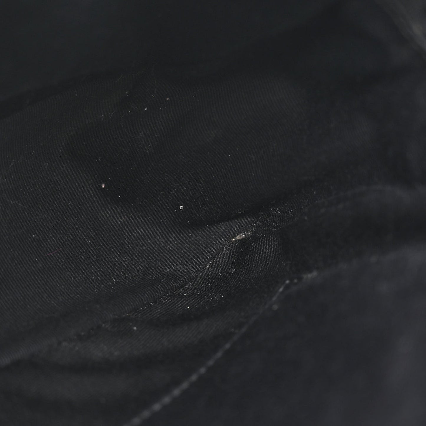 Calfskin Matelasse Monogram Lou Camera Bag Black