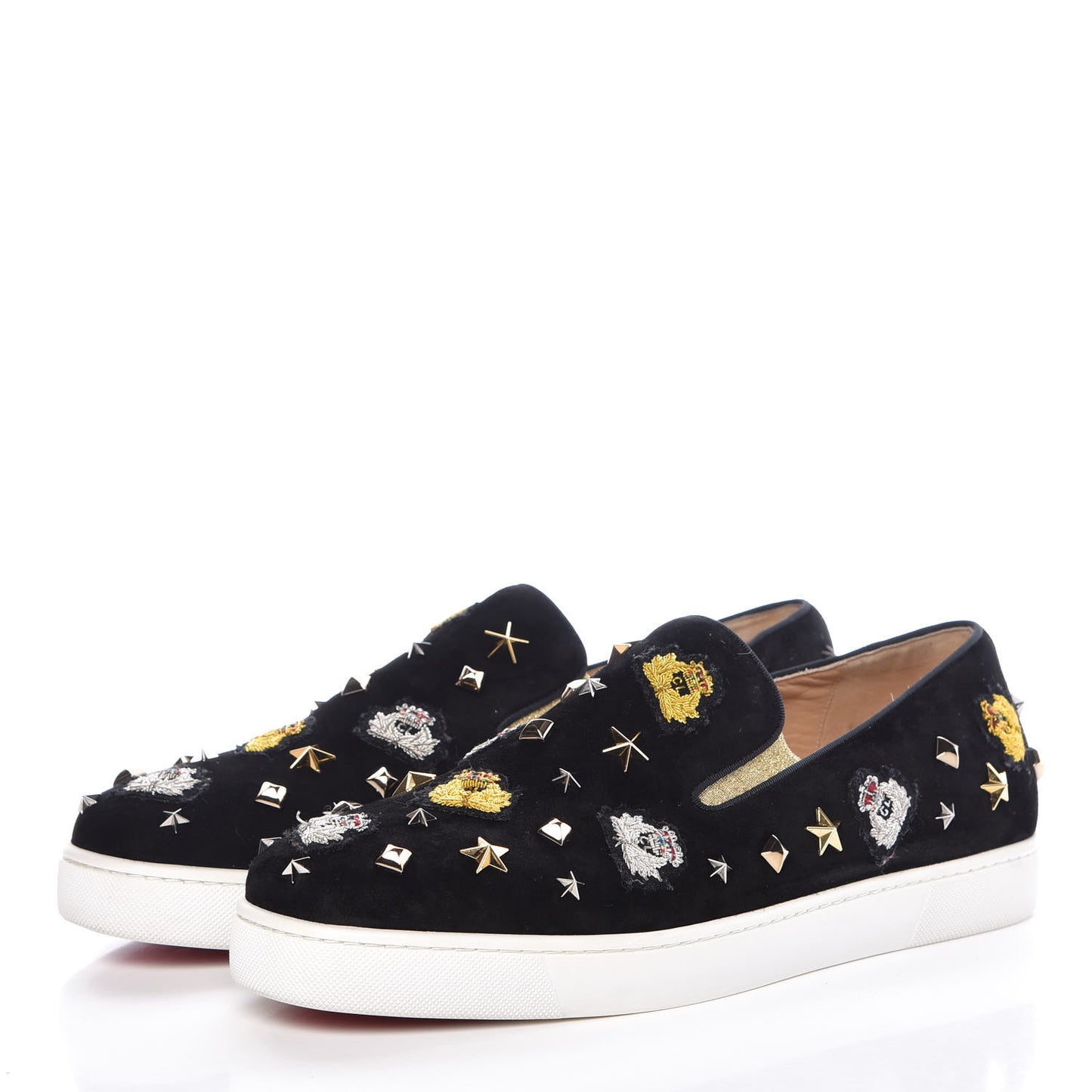Veau Velours Mens Mister Academy Flat 45.5 Black
