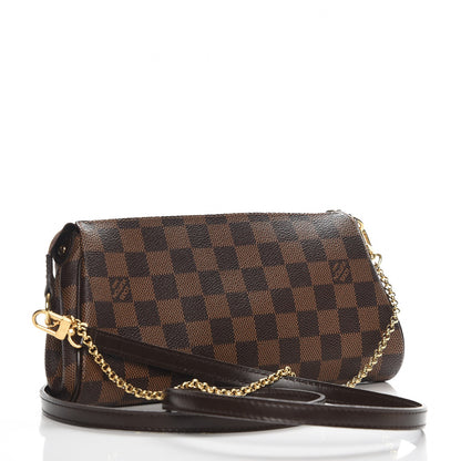 Louis Vuitton Damier Ebene Eva Clutch 3 of 10