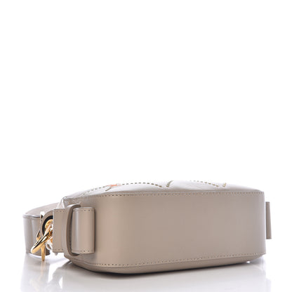 Chloe Smooth Calfskin Little Horses Embroidered Shoulder Bag Pastel Grey 4 of 10