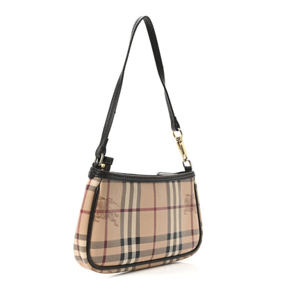Burberry Haymarket Check Pochette Chocolate 3 of 11