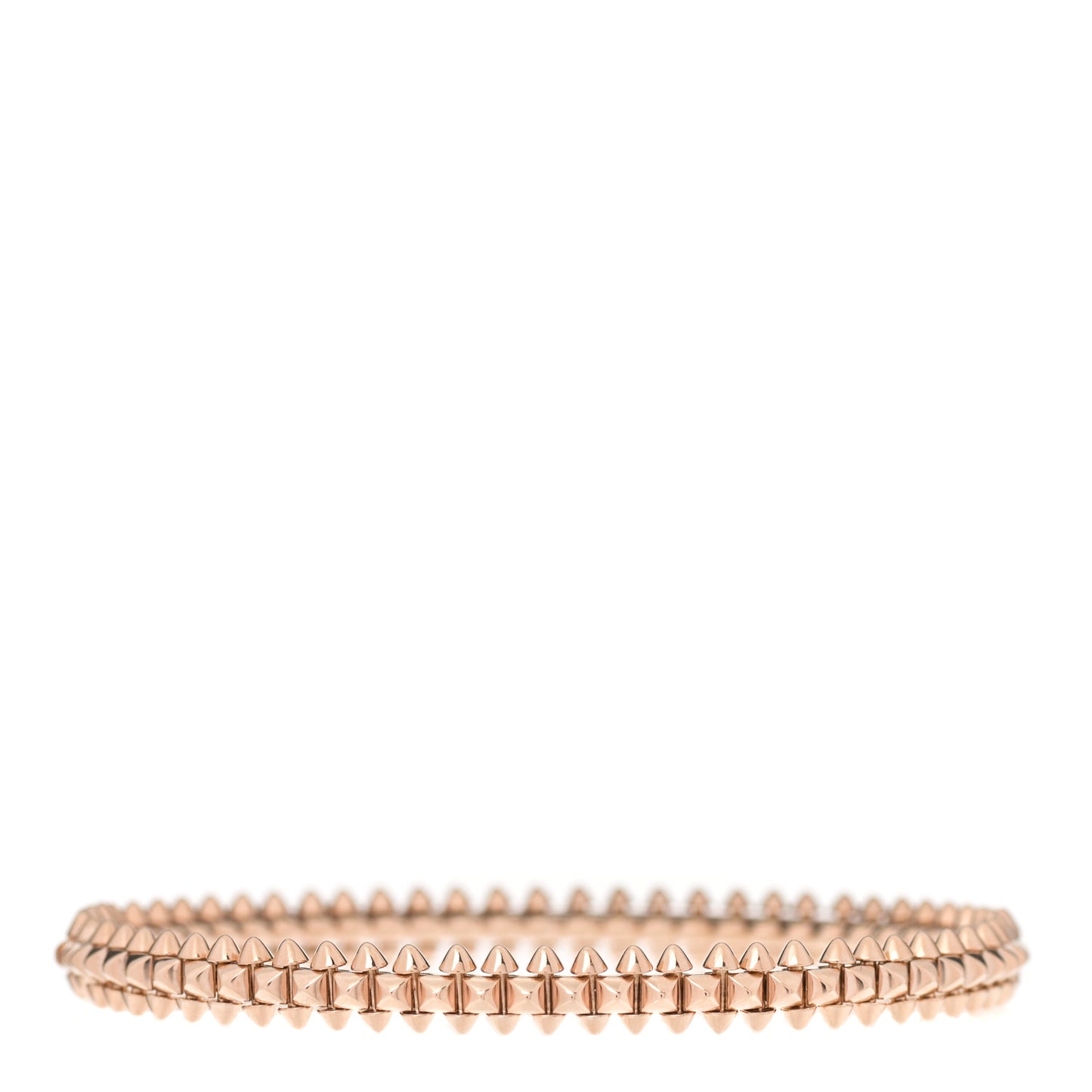 18K Pink Gold Small Clash De Cartier Bracelet 17