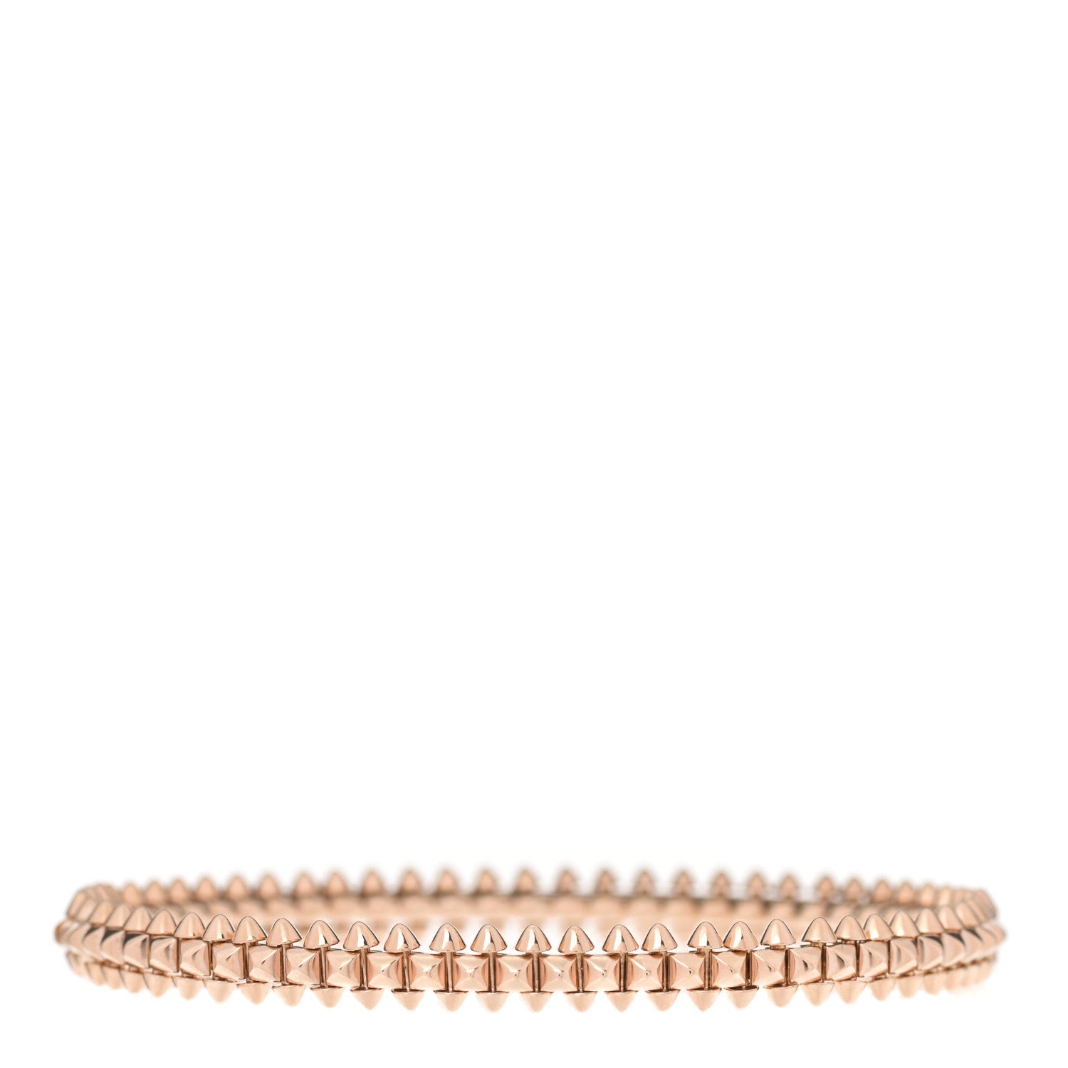 Cartier 18K Pink Gold Small Clash De Cartier Bracelet 17 2 of 4