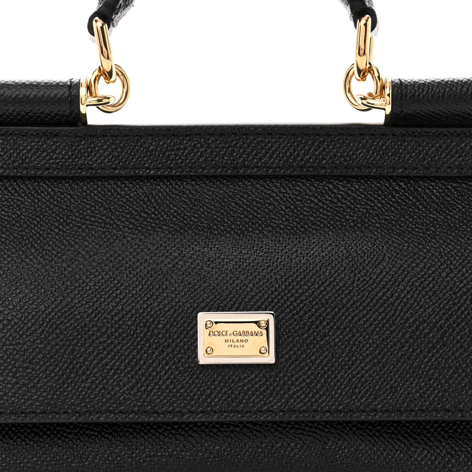 Dolce & Gabbana Dauphine Small Miss Sicily Satchel Black 7 of 9