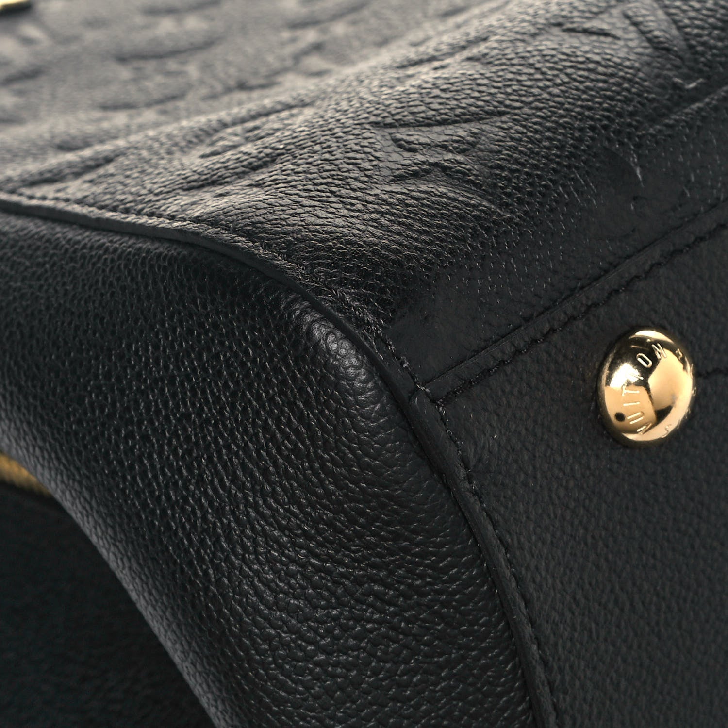 Louis Vuitton Empreinte Montaigne MM Black 10 of 12