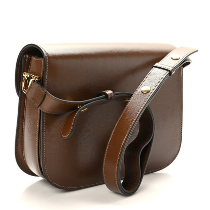 Gucci Azalea Calfskin Horsebit 1955 Shoulder Bag Brown Sugar 3 of 9
