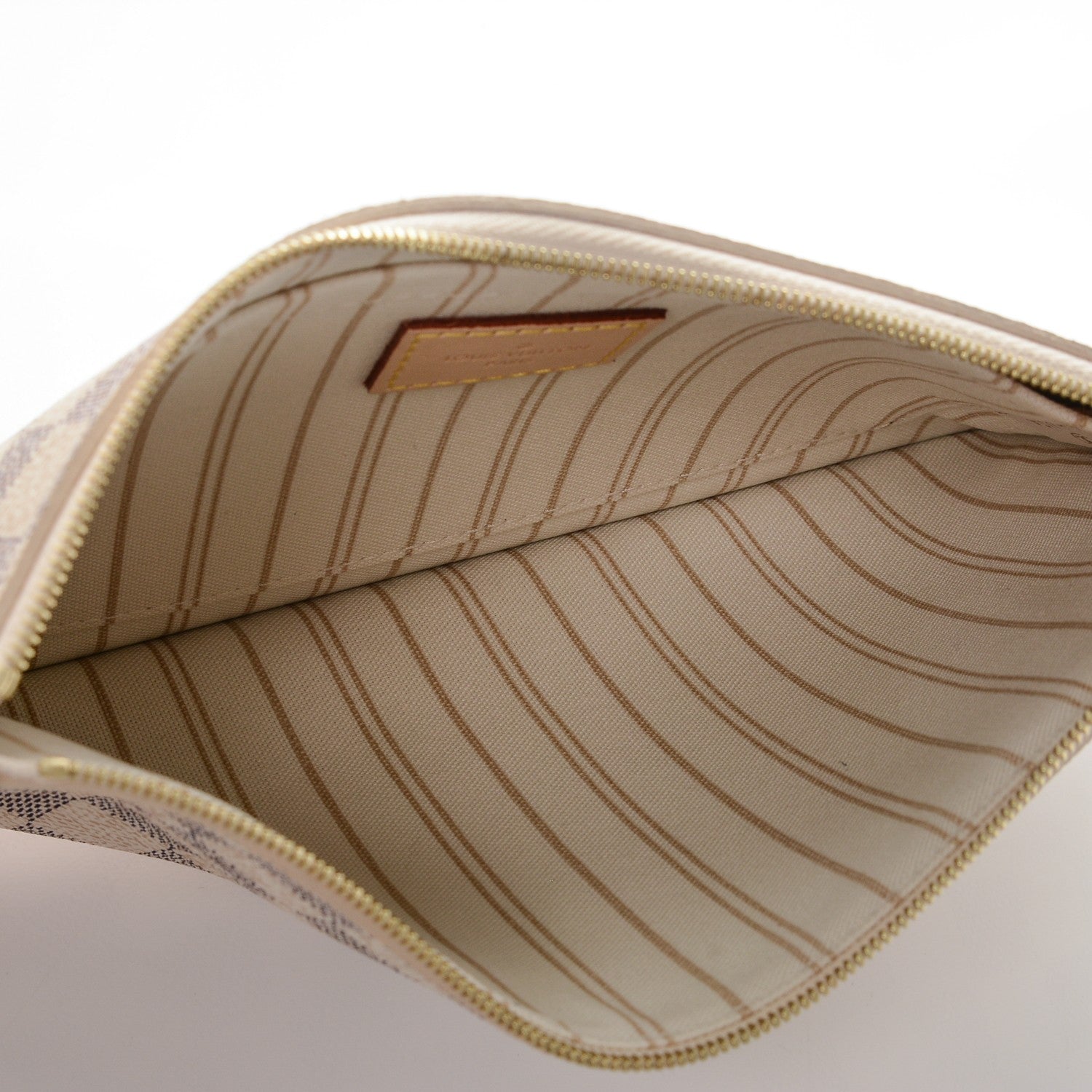 Louis Vuitton Damier Azur Neverfull MM GM Pochette 5 of 7