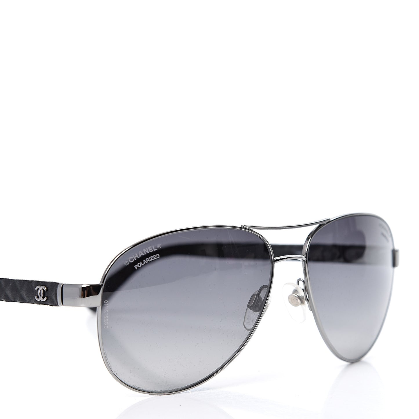 Aviator Polarized Sunglasses 4204-Q Black