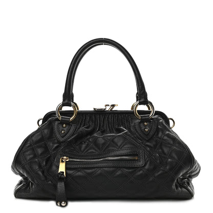 Marc Jacobs Calfskin Quilted Stam Black 1 of 8