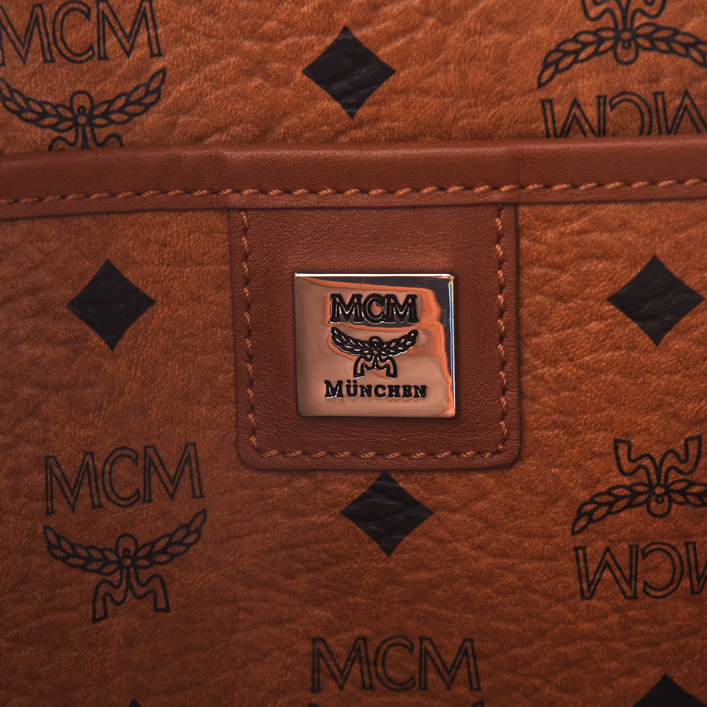Visetos Shopper Tote Cognac