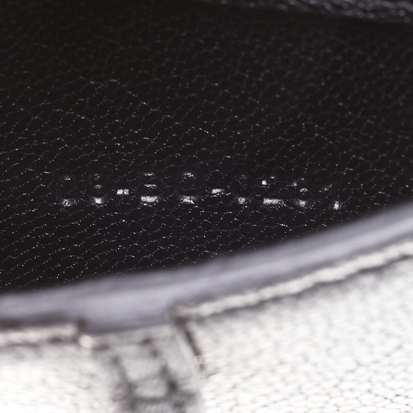 Goatskin Mini Saddle Pouch Black