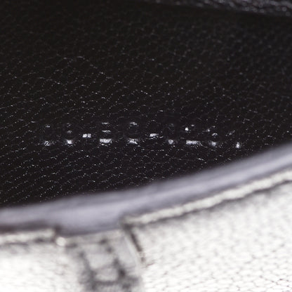 Christian Dior Goatskin Mini Saddle Pouch Black 7 of 9