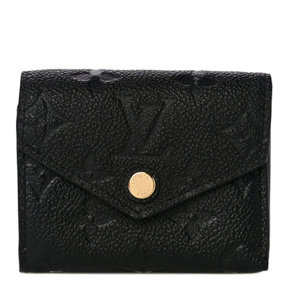 Louis Vuitton Empreinte Zoe Wallet Black 1 of 12