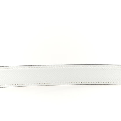 Hermes Swift Epsom 24mm Garden Party H Belt 80 32 Etoupe White 5 of 5