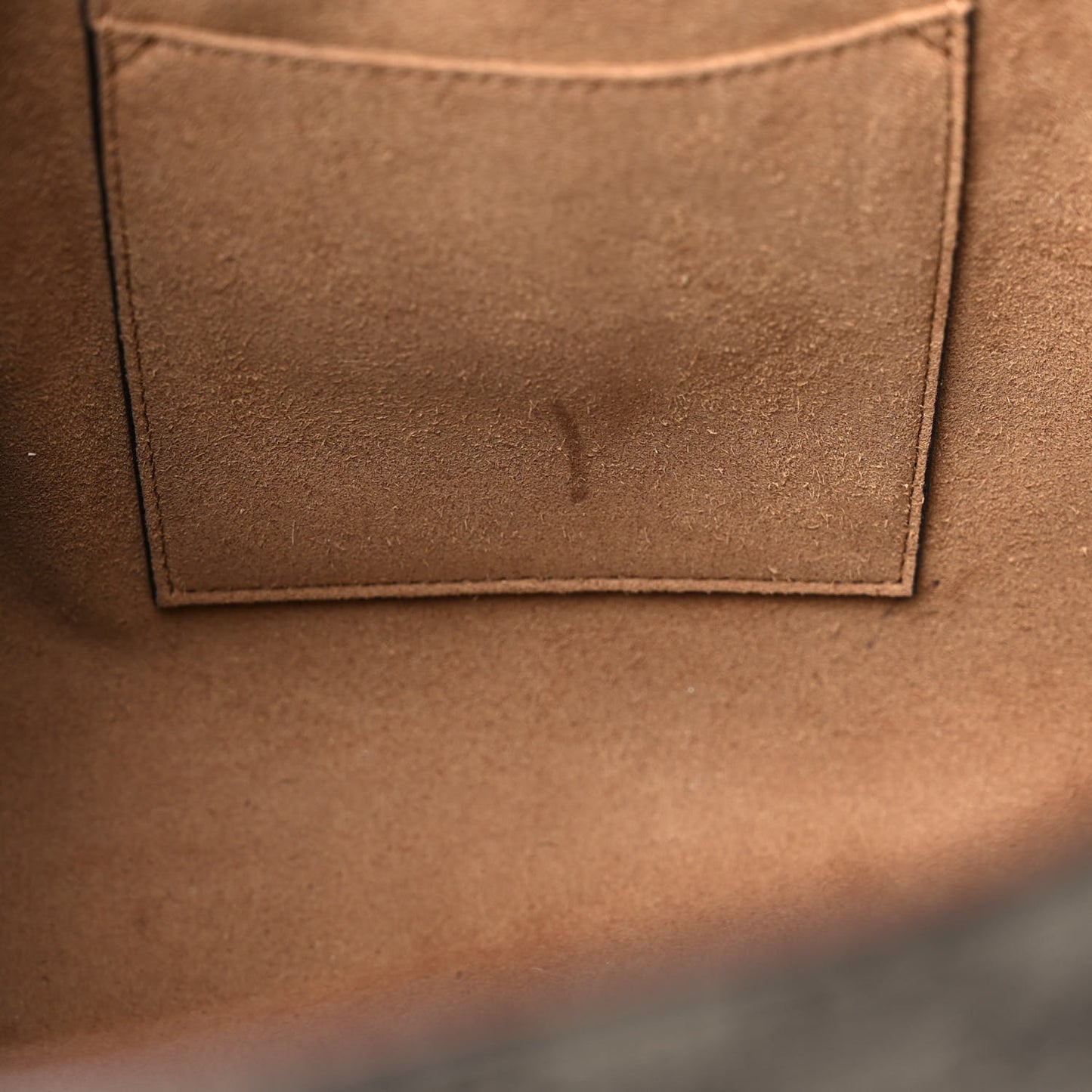 GG Supreme Monogram Linea A Foldover Tote Brown