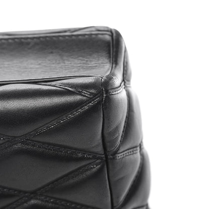 Louis Vuitton Lambskin Malletage GO-14 MM Black 20 of 20