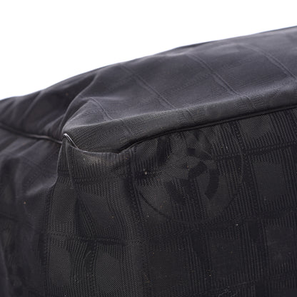Chanel Nylon Large Travel Tote Black 8 of 12