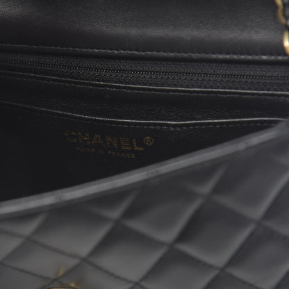 Chanel Lambskin Quilted Mini Rectangular Flap Black 6 of 11