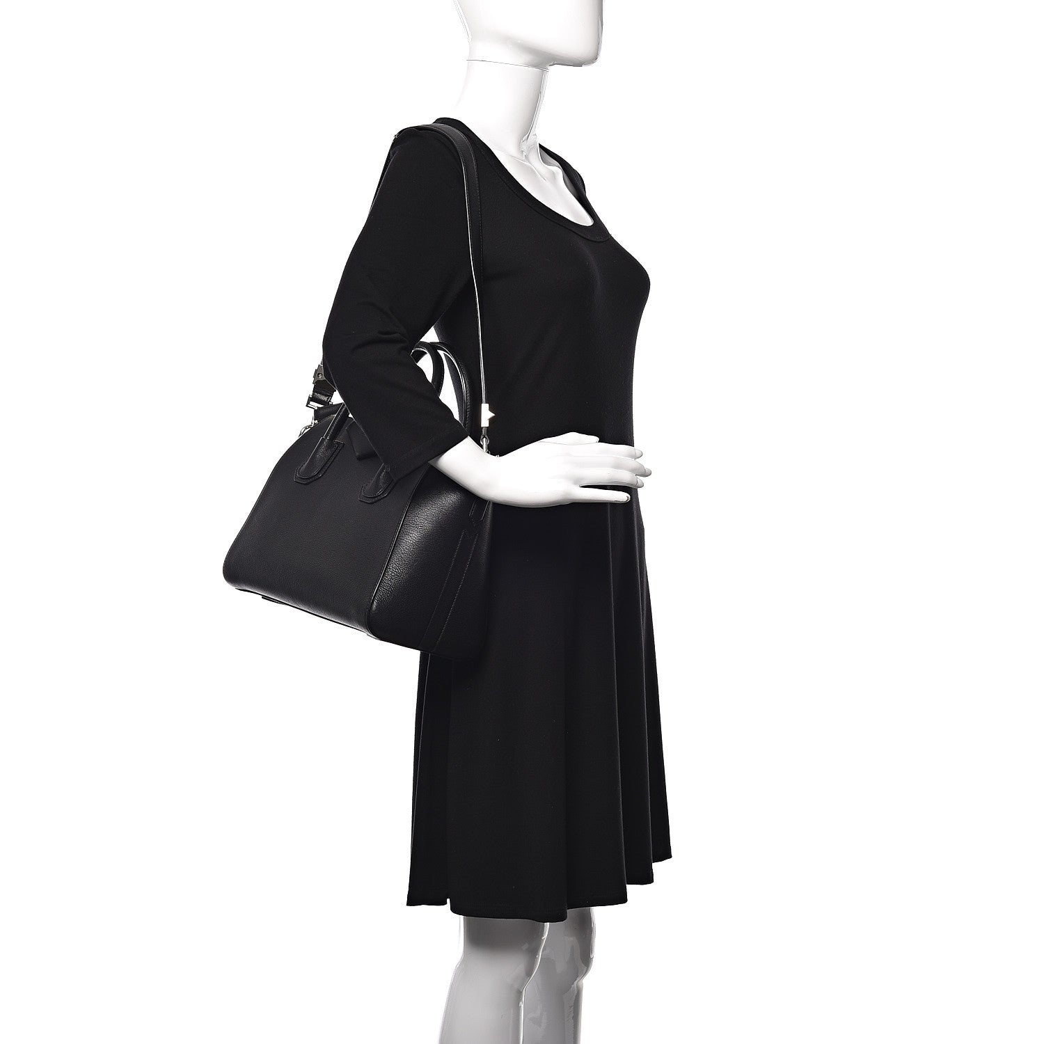 Givenchy Sugar Goatskin Small Antigona Black 2 of 9