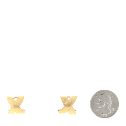 Roberto Coin 18K Yellow Gold X Earrings 2 of 4