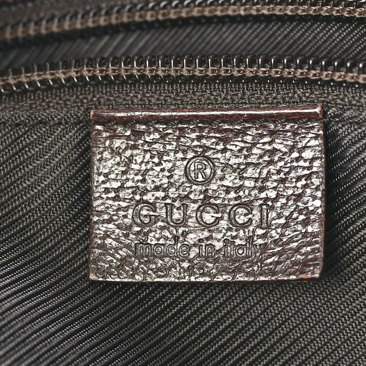 Monogram Flat Messenger Bag Ebony
