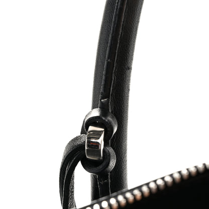 Miu Miu Soft Calfskin Top Handle Satchel Black 12 of 12