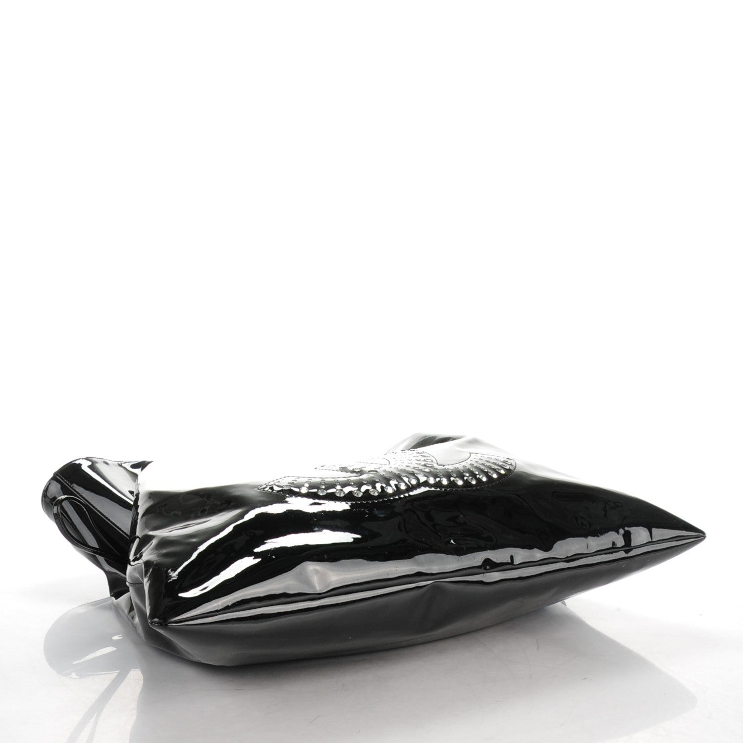 Chanel Patent Crystal Strass Bonbons Tote Black 4 of 8