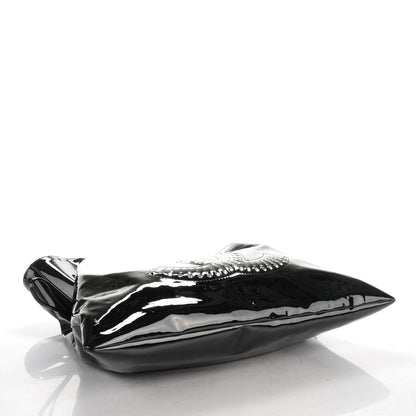 Chanel Patent Crystal Strass Bonbons Tote Black 4 of 8