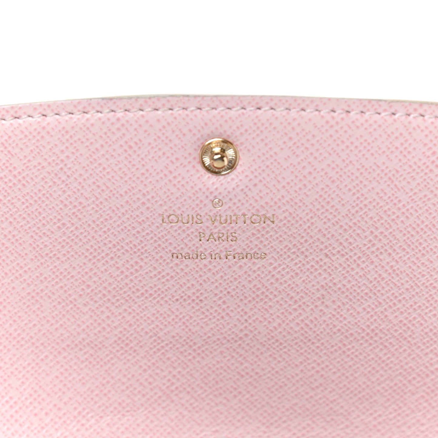 Damier Azur Emilie Wallet Rose Ballerine