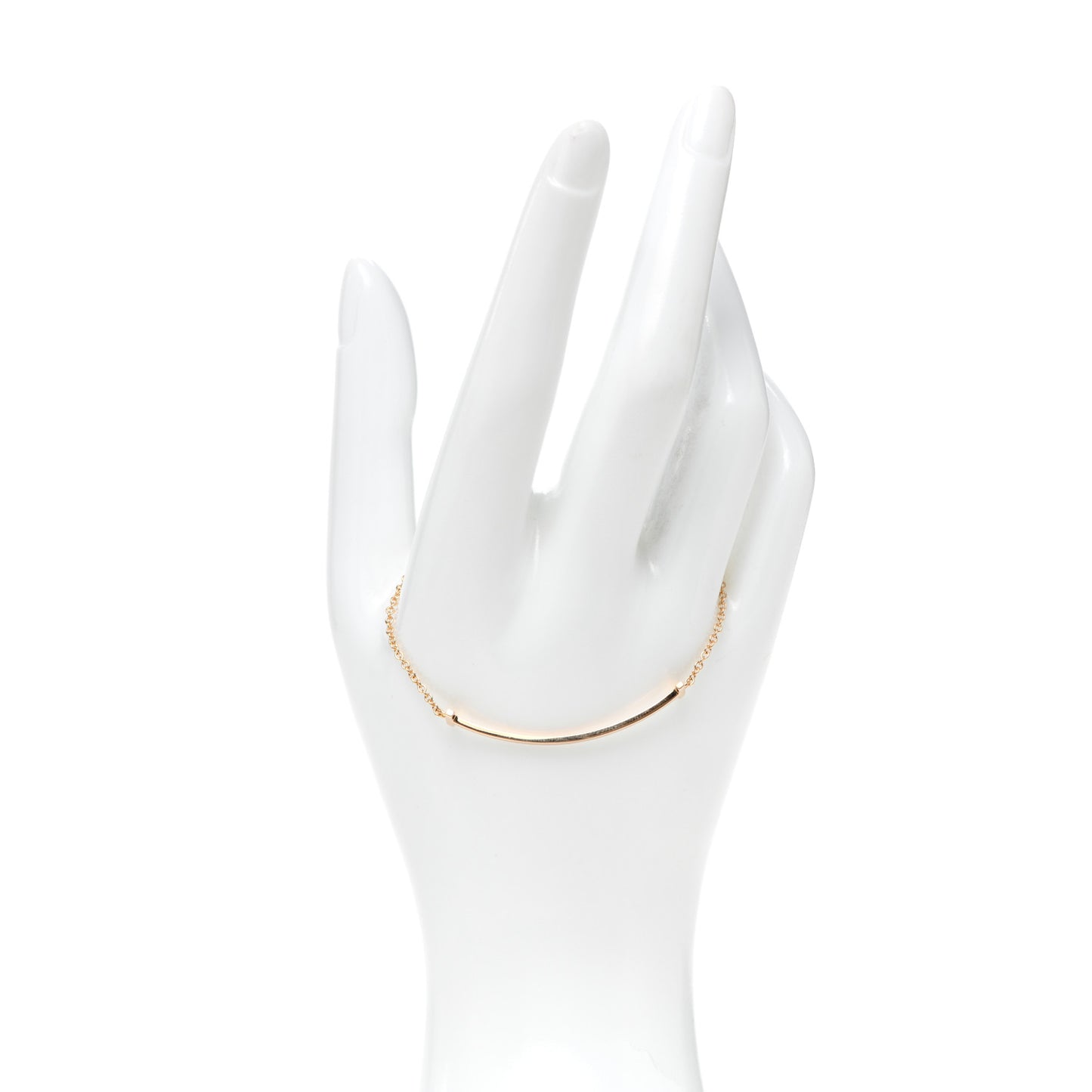 18K Rose Gold T Smile Bracelet
