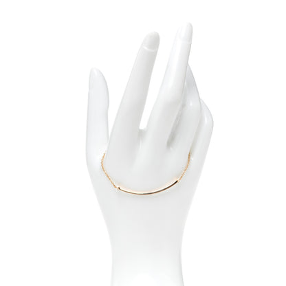 Tiffany 18K Rose Gold T Smile Bracelet 2 of 5